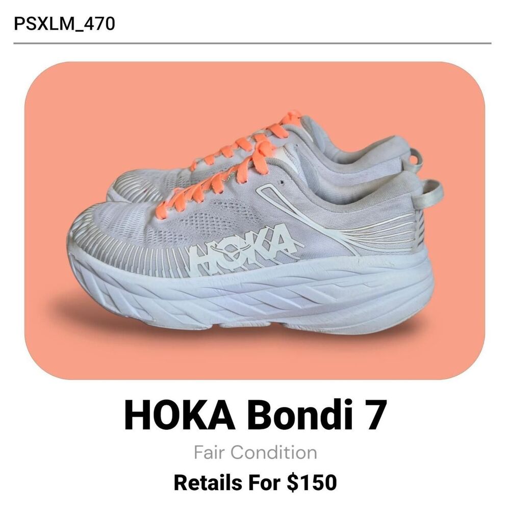 Hoka-one-one Women's White and Pink Trainers